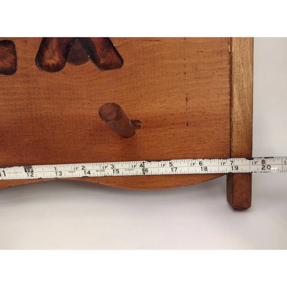 Wooden Coat Rack 